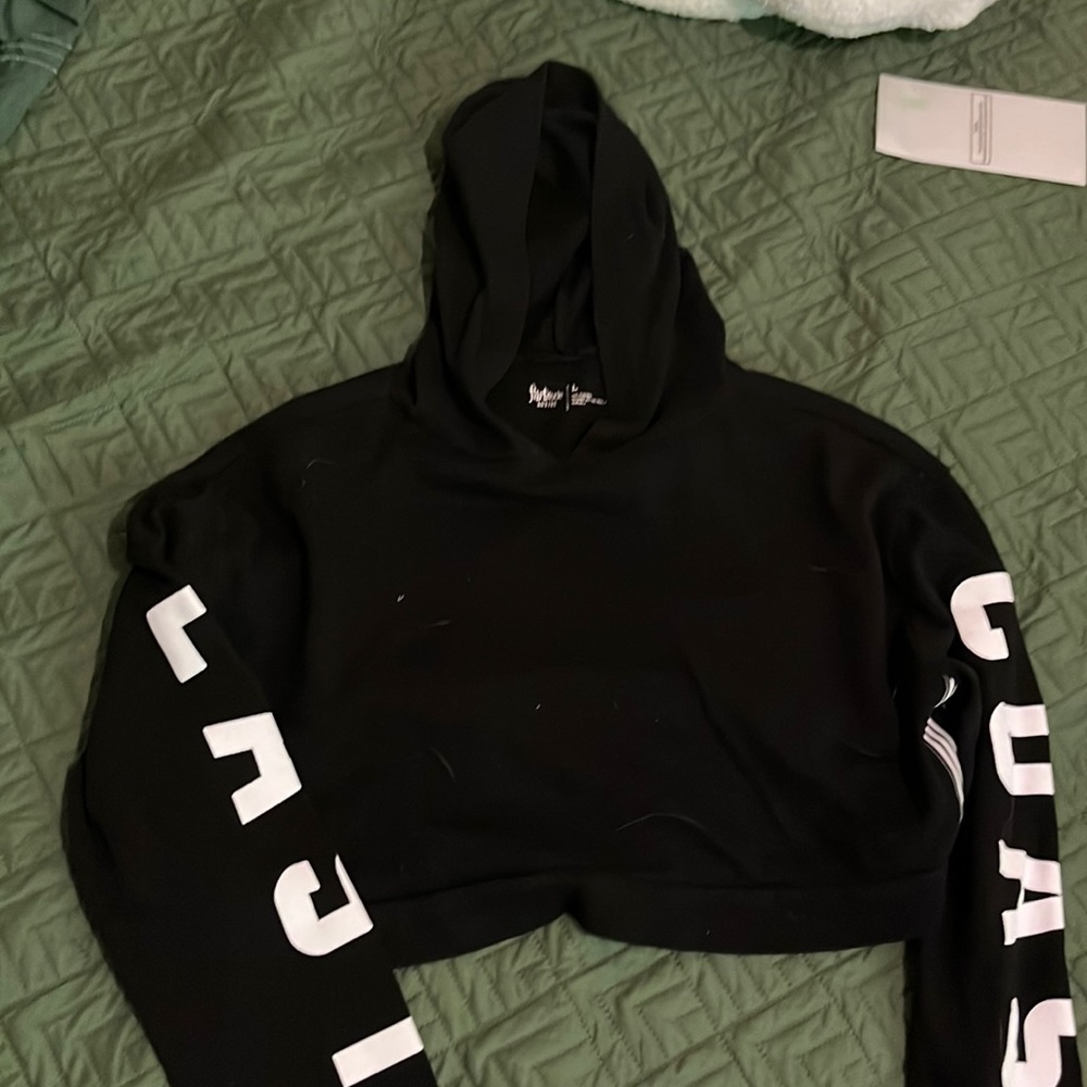 Crop hoodie. Cotton . Very warm